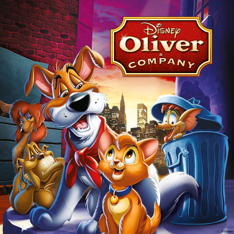 Oliver & Company il film Disney ispirato al romanzo Oliver Twist