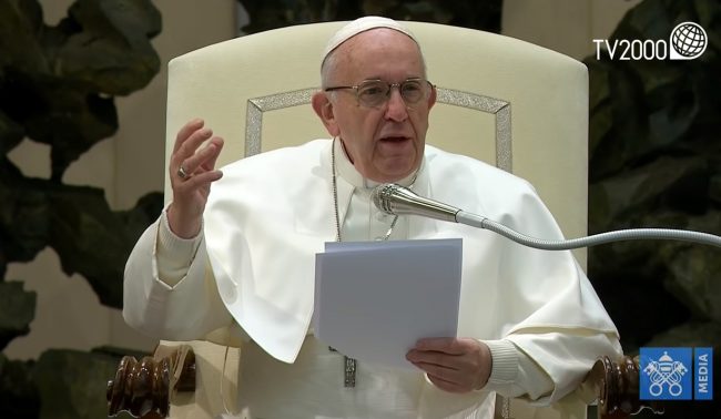 udienza generale Papa Francesco