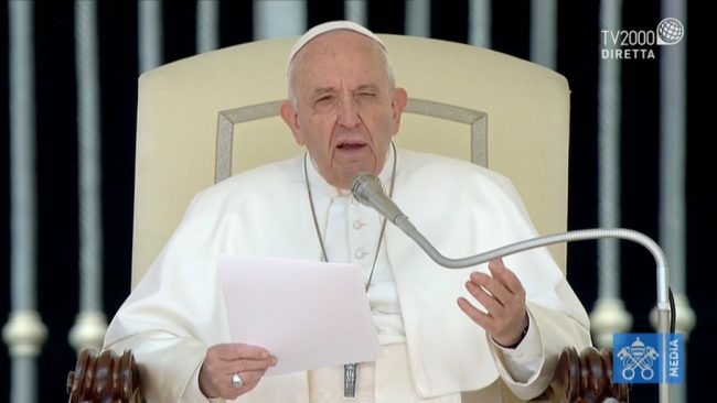 Papa Francesco udienza generale