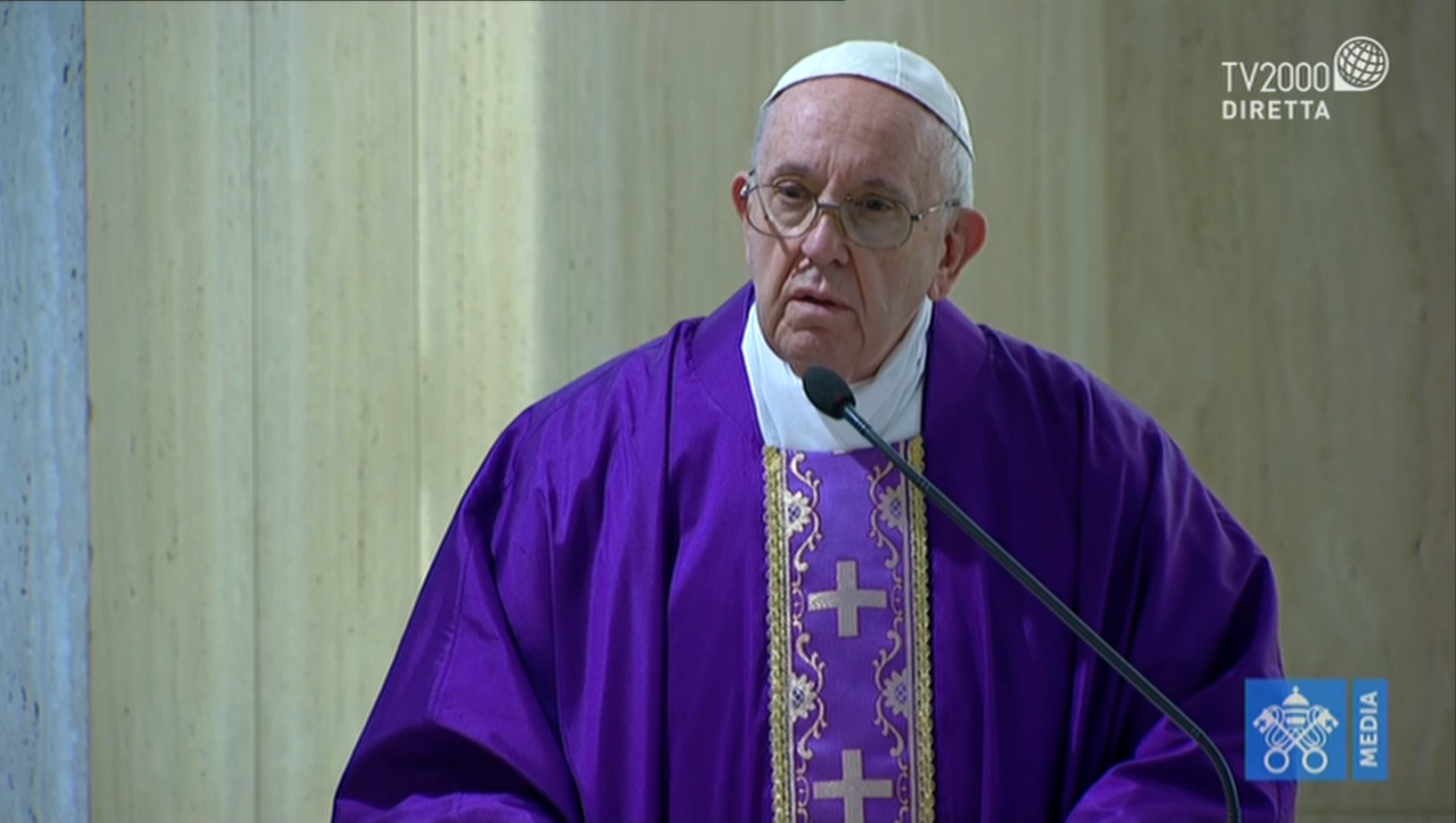 Papa Francesco, omelia a Santa Marta del 12 marzo 2020 - Il diario di