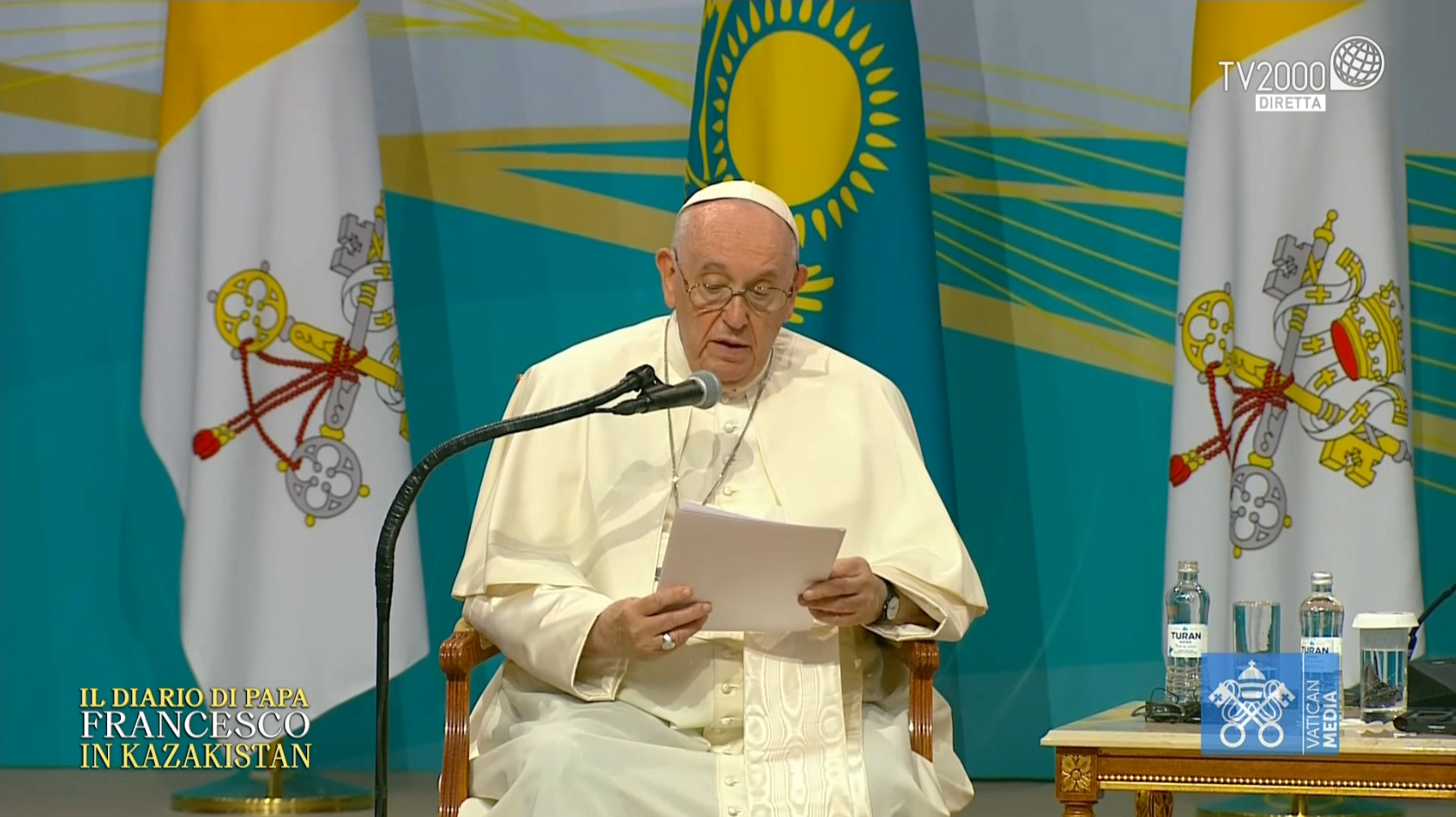 Discorso Di Oggi Di Papa Francesco Papa Francesco in Kazakistan, discorso alle autorità - Il diario di