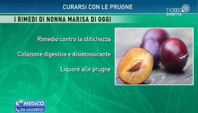rimedi naturali con le prugne
