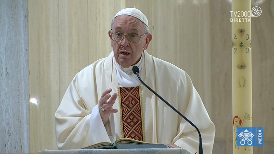 Papa Francesco, omelia a Santa Marta del 6 maggio 2020