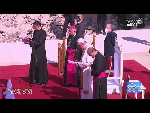 Papa Francesco in Iraq - Preghiera di suffragio per le Vittime della guerra