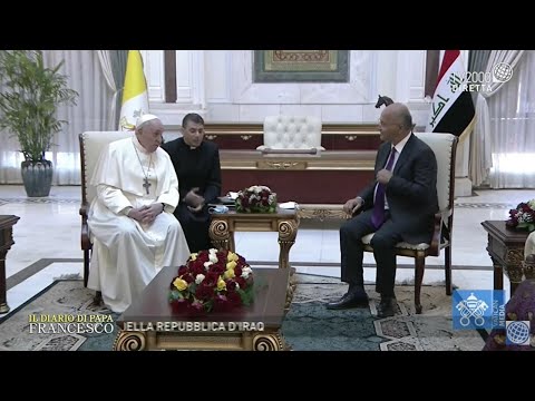 Speciale Il Diario di Papa Francesco, Visita al Presidente della Repubblica di Iraq – 5 marzo 2021