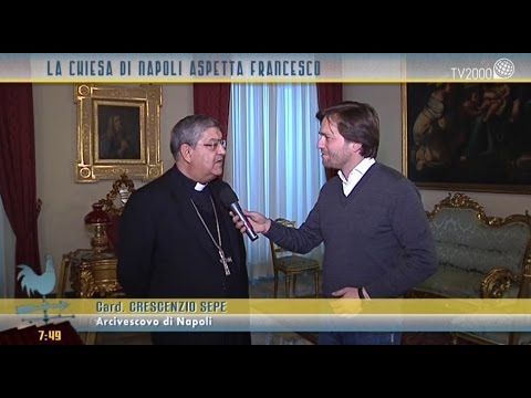 Il Card. Crescenzio Sepe racconta l'attesa di Napoli per l'arrivo del Papa
