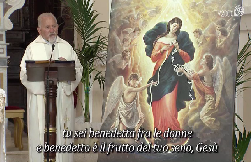 Coroncina Alla Madonna Che Scioglie I Nodi Rosario a Maria che scioglie i nodi del 9 agosto 2017 - Prega con noi