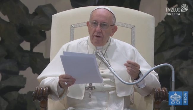 Papa Francesco Udienza generale