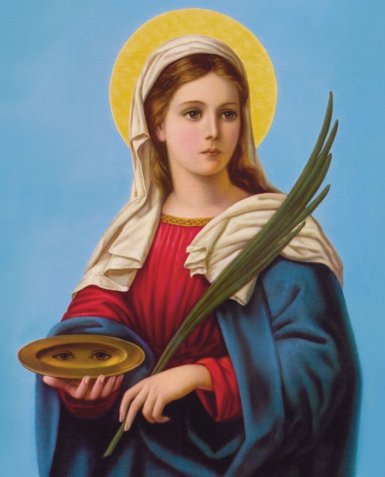 13 dicembre, Santa Lucia Prega con noi