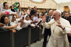Pope: audience to young consecrated