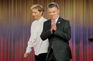 Santos dedicates Nobel Prize to all Colombians, particularly victims