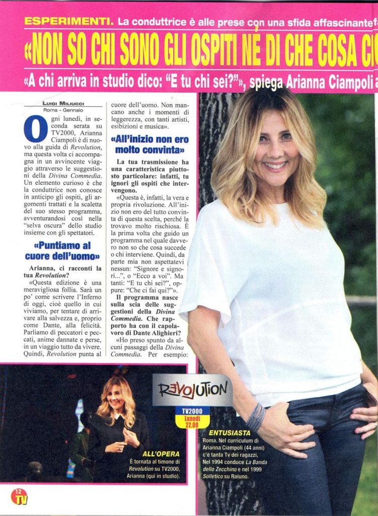 Intervista ARIANNA Vero Tv_12 gennaio 2016_Pagina_1