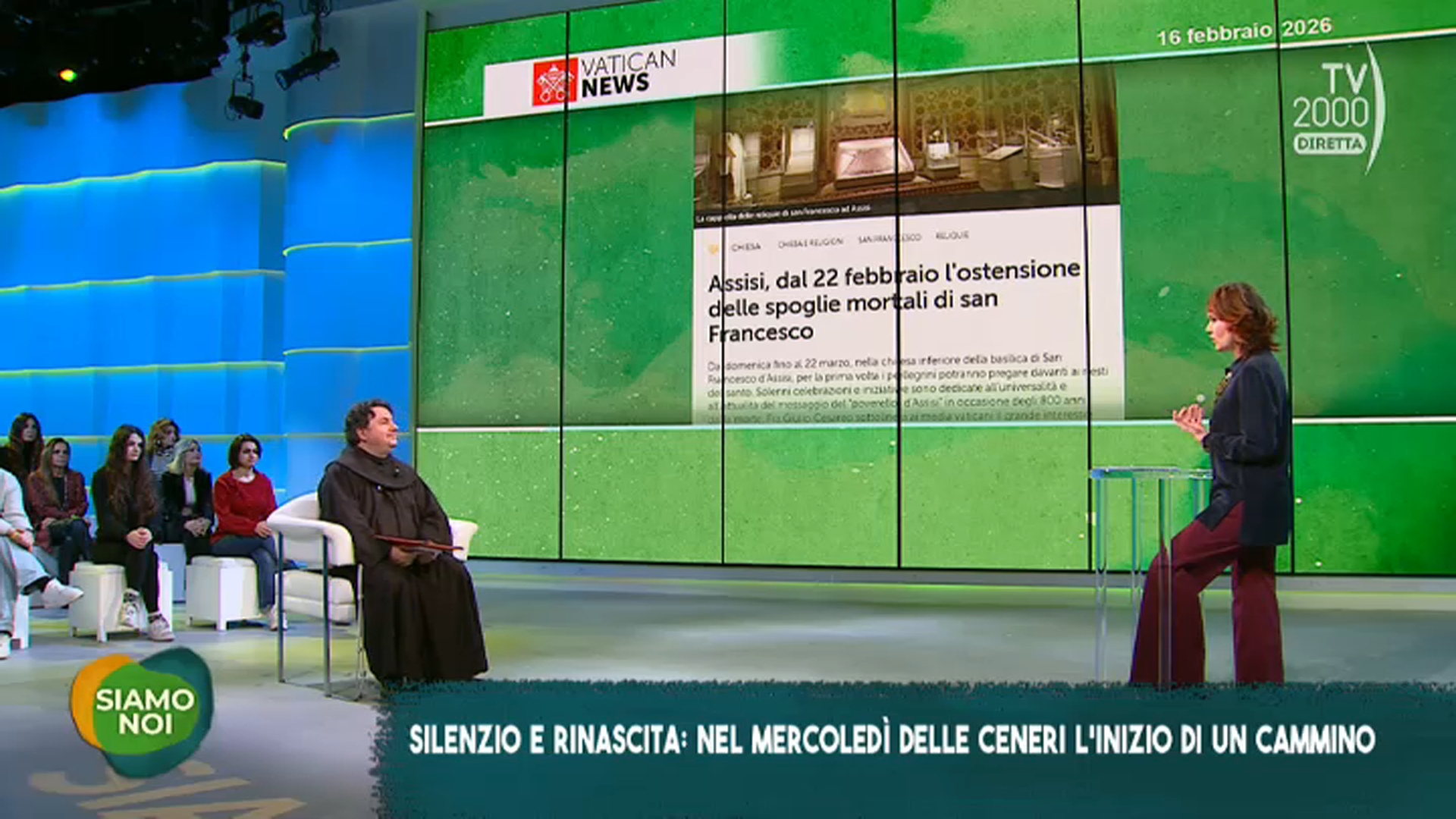 Mercoledì delle Ceneri - Siamo Noi