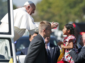 sophie e papa francesco