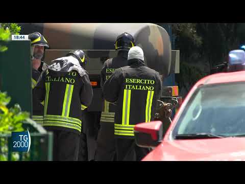 incendio all università della tuscia studenti evacuati