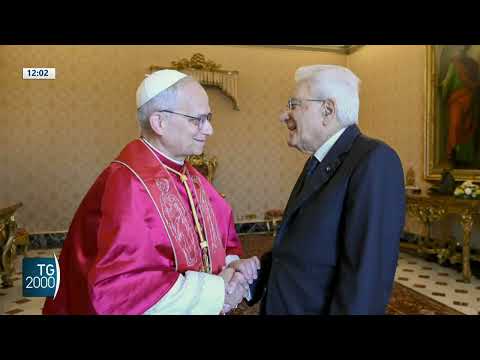 Papa Leone XIV riceve in Vaticano il presidente Mattarella Papa Leone XIV riceve in Vaticano il presidente Mattarella
