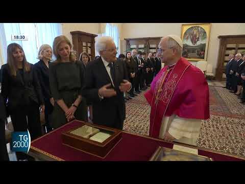 Papa Leone XIV riceve Mattarella in Vaticano