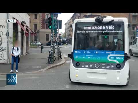 a torino ecco il bus senza conducente