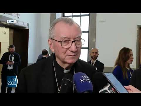 card parolin a gaza speriamo in pace giusta in ucraina prospettive non positive