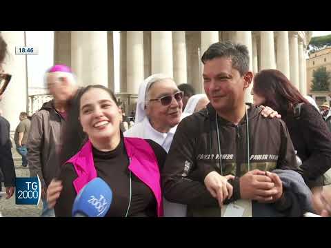 vaticano papa leone riceve i pellegrini delle canonizzazioni