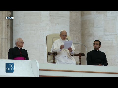 papa leone cristo guarisce la tristezza e la malattia