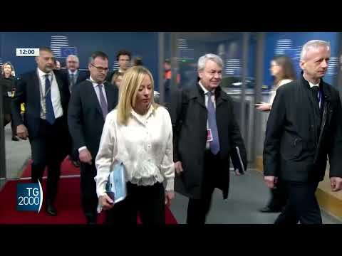 Premier Meloni vola a Bruxelles, nuovo pacchetto sanzioni contro la Russia Premier Meloni vola a Bruxelles, nuovo pacchetto sanzioni contro la Russia