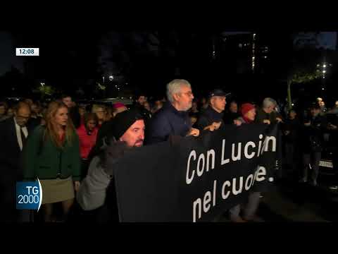 Fiaccolata per Luciana Ronchi a Milano
