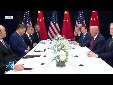 Trump e Xi Jinping, due ore di colloquio Trump e Xi Jinping, due ore di colloquio