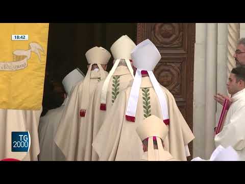 A Norcia riaperta la Basilica di San Benedetto
