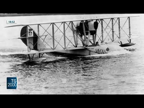 100 anni fa l’ammaraggio sul Tevere degli aviatori De Pinedo e Campanelli 100 anni fa l’ammaraggio sul Tevere degli aviatori De Pinedo e Campanelli