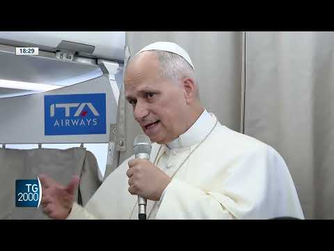 papa leone rientra a roma dal viaggio in turchia e libano la conferenza stampa sull8217aereo da Tv2000.it papa leone rientra a roma dal viaggio in turchia e libano la conferenza stampa sull8217aereo