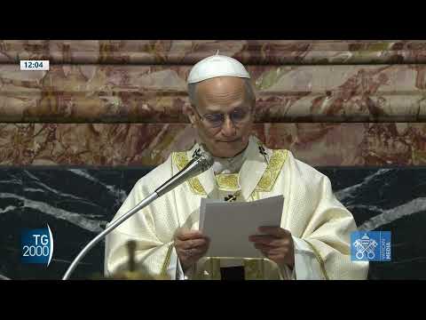 Papa Leone XIV: umanità affamata di umanità