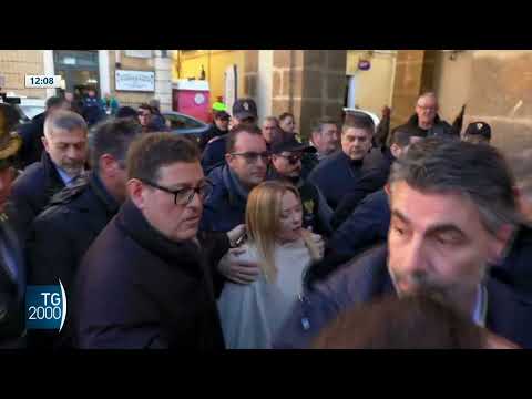 Niscemi, la frana non si ferma. Arriva anche la Meloni