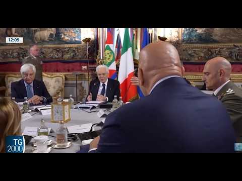 Mattarella convoca Consiglio supremo di difesa. Crisi energetica in Cdm