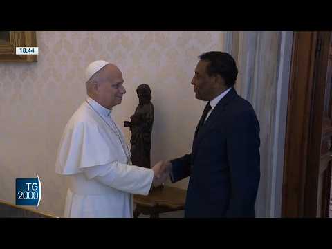 papa leone riceve premier sudan cessate il fuoco urgente da Tv2000.it papa leone riceve premier sudan cessate il fuoco urgente