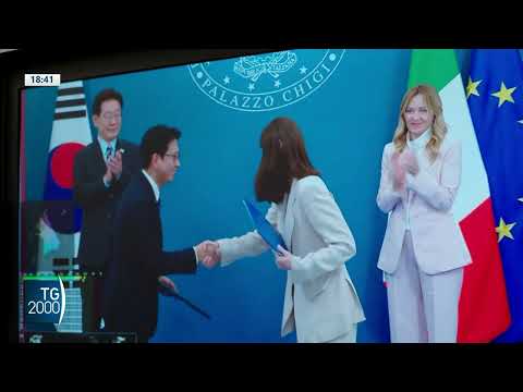 meloni riceve il presidente sudcoreano lee jae myung da Tv2000.it meloni riceve il presidente sudcoreano lee jae myung