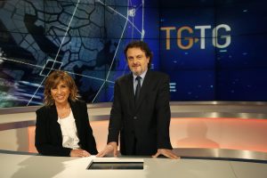 Conduttori TGtg: Clara Iatosti e Cesare Cavoni