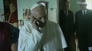 Papa Francesco telefono