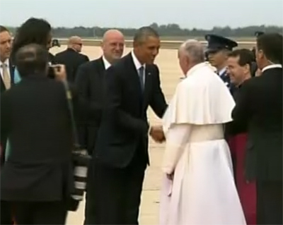 Papa Francesco e Barack Obama