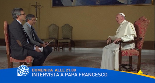 Papa Francesco Intervista a TV2000