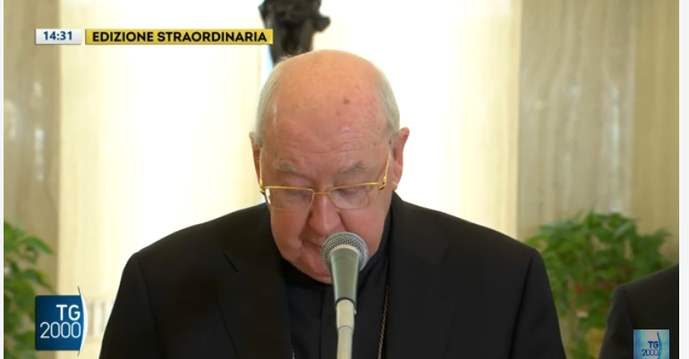 L'annuncio del cardinale Farrell:<br> "E' tornato alla Casa del Padre"