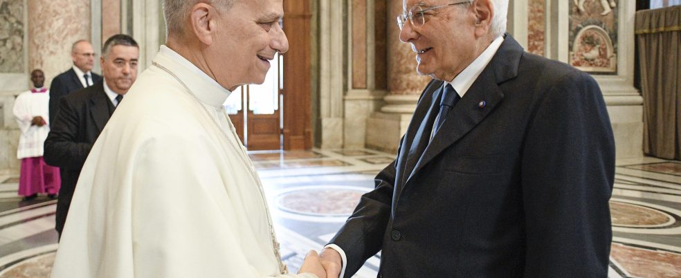 "Papa Leone XIV, visita al Presidente della Repubblica" <br> Martedì 14 ottobre ore 10.15 in diretta