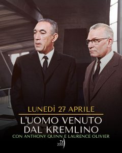 TV2000: film e serie tv in prima serata.  Dal 27 aprile al 3 maggio