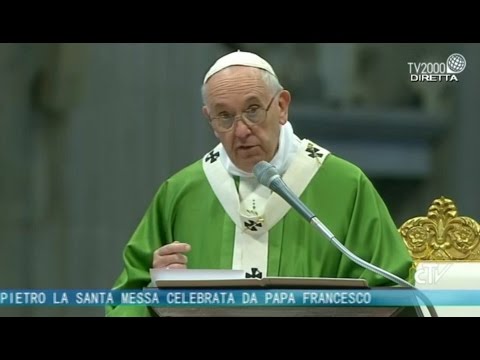 L'omelia di Papa Francesco nella Messa di chiusura del Sinodo (video integrale)