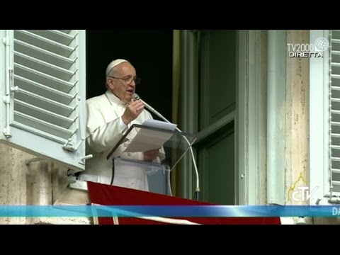 L'Angelus di Papa Francesco del 25 ottobre 2015 (video integrale)