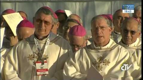 Papa Francesco a Firenze:"Ricercate umiltà, disinteresse e la beatitudine".