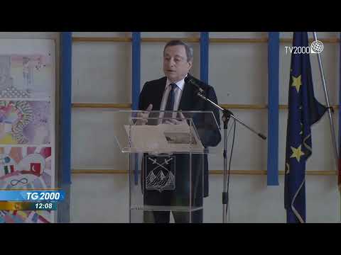 Draghi a Sommacampagna parla agli studenti della guerra in Ucraina