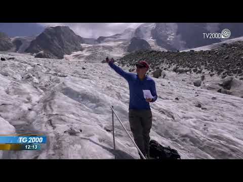 La ritirata dei ghiacciai. Sulle vette alpine al confine con la Svizzera situazione preoccupante