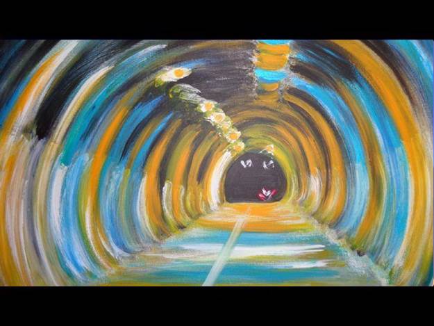 "TUNNEL" tratto da "Views from a Train" di Charles Simic