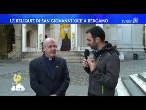 Le reliquie di San Giovanni XXIII a Bergamo